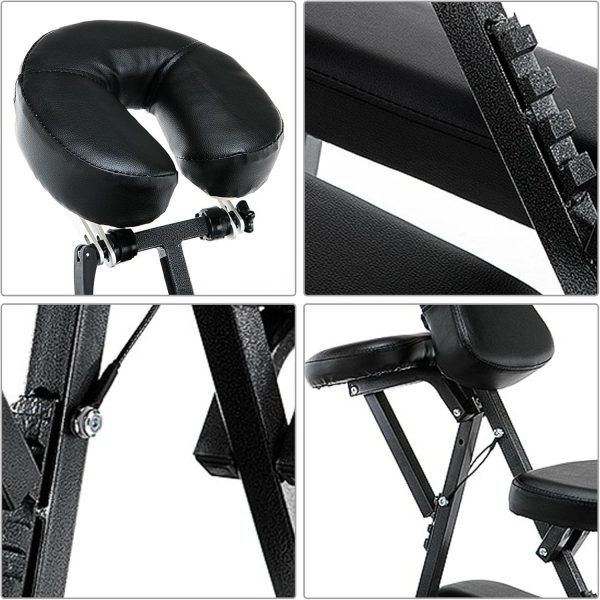 Foldable Tattoo Chair, Professional Lightweight Portable Massage Chair, - Image 3