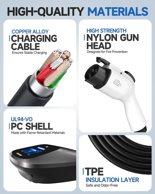 Level 2 EV Charger 48Amp 240V NEMA 14-50 Plug: Electric Vehicle Charging - Image 6