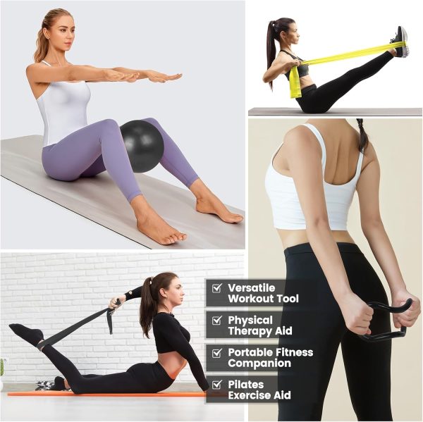 Pilates Ring Circle Set 13 pcs Pilates Equipment Accessories for Home - Image 6