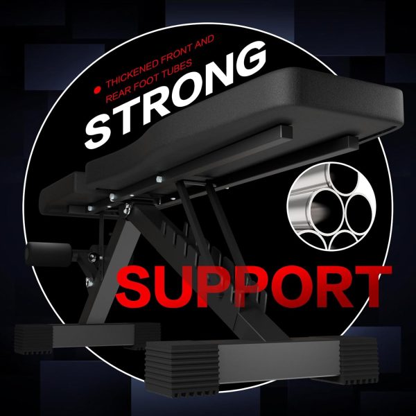 Weight Bench, Adjustable Weight Bench Press,1000 Lb Stable Workout - Image 3