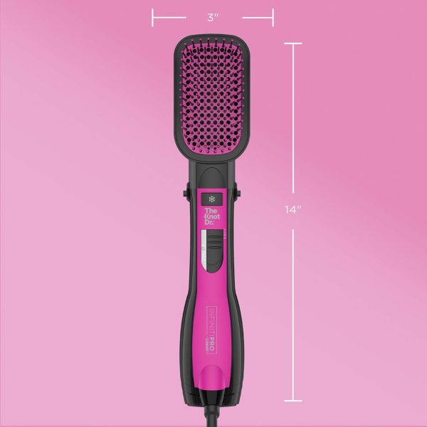 Conair The Knot Dr. All-in-One Smoothing Dryer Brush, Hair Dryer & Hot Air - Image 6