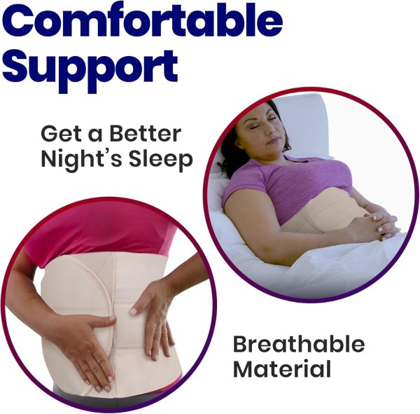 Abdominal Binder Post Surgery Tummy Tuck | Postpartum Belly Band Wrap | - Image 7