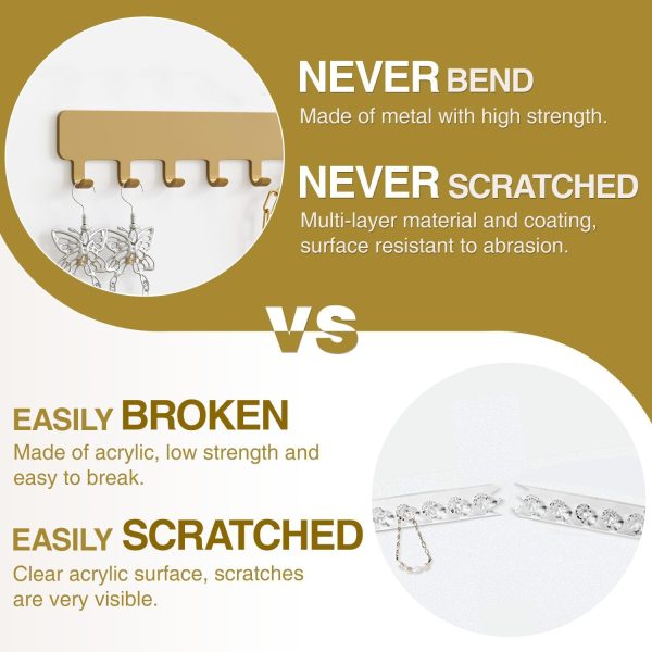 Necklace Holder Hanging Jewelry Organizer - Jewelry Organizer for Necklace, - Image 3