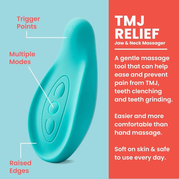 TMJ Relief - Calming Vibration for Pain Relief - Soothe Tension in Neck, - Image 8