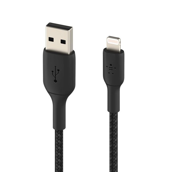 Belkin BoostCharge Braided Lightning Cable - 3.3ft/1M - MFi Certified Apple - Image 2