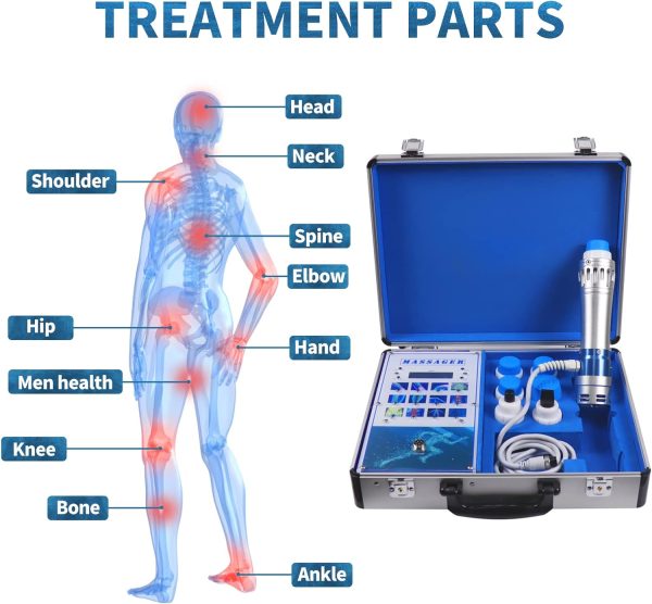 Shockwave Therapy Body Massager Machinie with 7 Massage Heads HUANSHI - Image 7