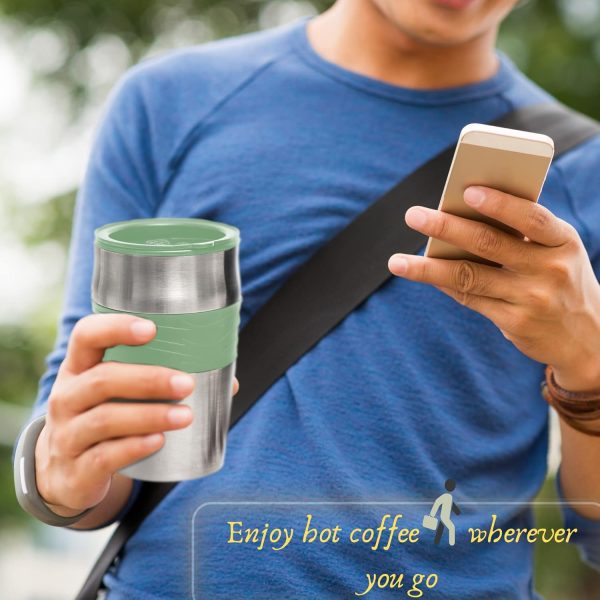 Mixpresso Personal Single Serve Coffee Maker & 14oz Travel Mug, Drip Coffee - Image 5