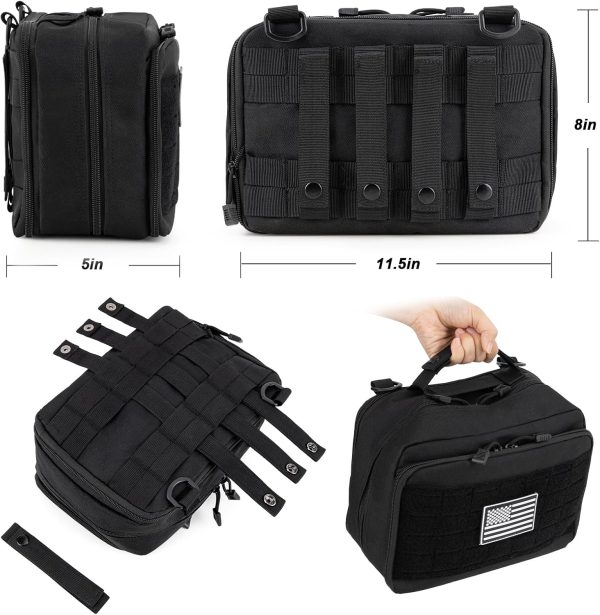 Jueachy Molle Large Tactical Pouch: EDC Pouch Medical Tool Pouches - Image 5