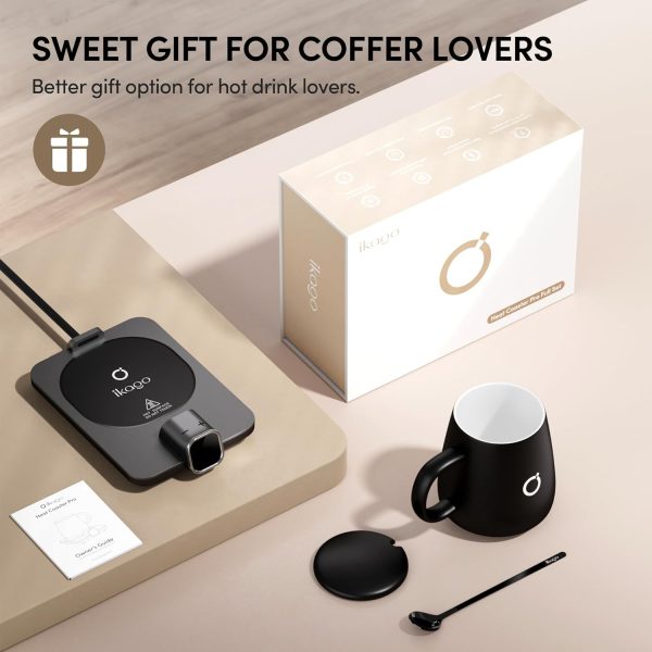Smart Heated Coffee Mug Warmer & Mug Set - Heated Mug Warmer with Auto Shut - Image 6