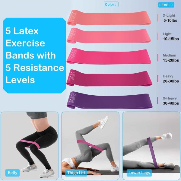 pilates ring circle set 13 pcs pilates equipment accessories for home - Image 6