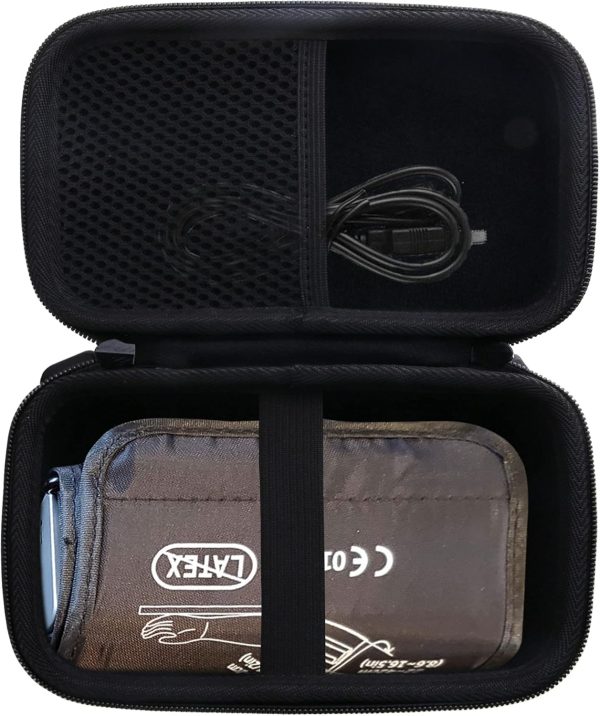 Hard EVA Carrying Case Compatible with Lovia/Wellue Smart Blood Pressure - Image 4