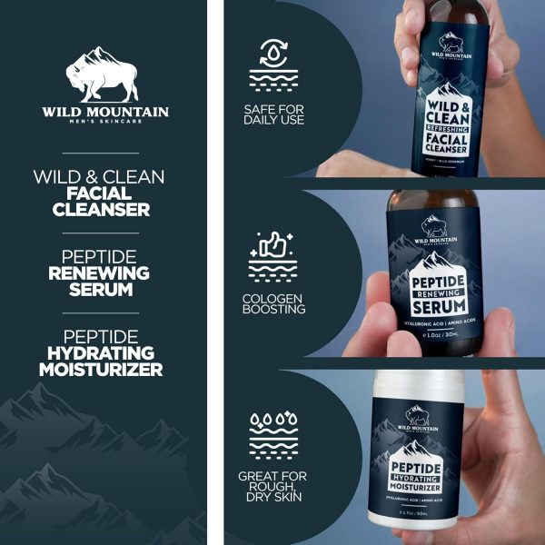 Mens Facial Care Kit - Mens Skin Care Kit - Face Care for Men - Men’s - Image 3