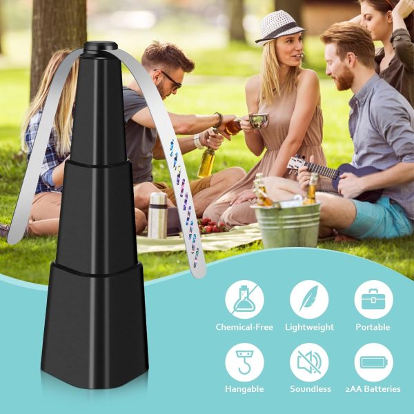 Fly Fans for Tables, Fly Fan Outdoor Indoor Keep Flies Away, Table Top Fly - Image 2