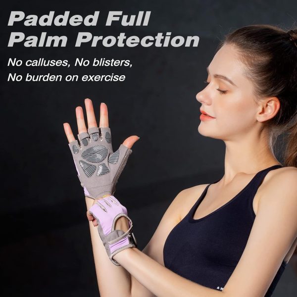 Workout Gloves for Women Men, Lightweight Weight Lifting Glove Breathable - Image 7