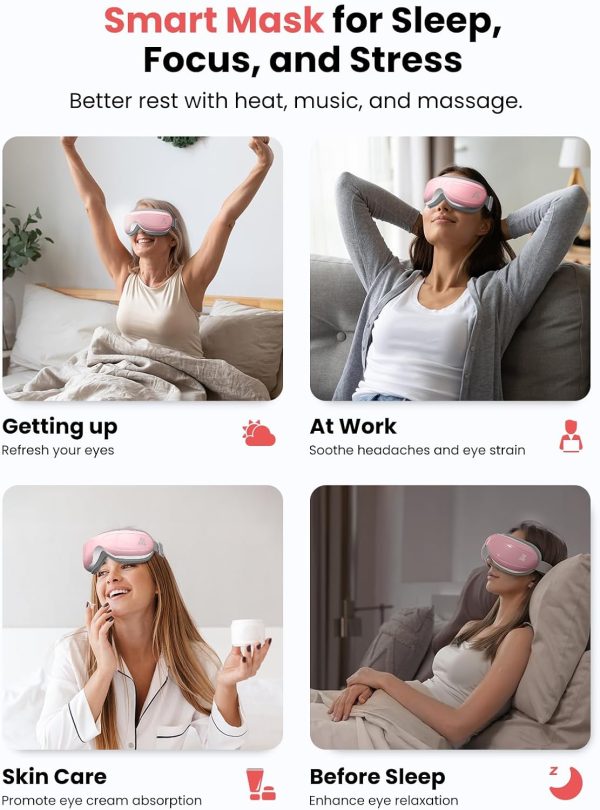 BOB AND BRAD Eye Massager FSA/HSA Eligible, EyeOasis 2 - Heated Eye - Image 7