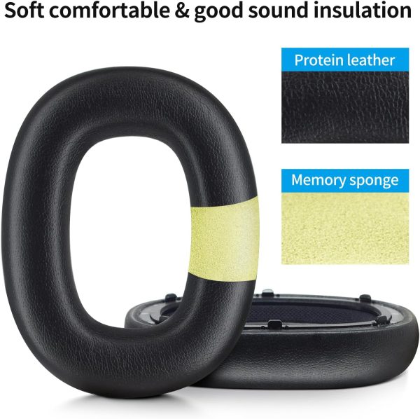 Replacement Earpads Cushion for Bowers&Wilkins PX8 Headphones (Black) - Image 4