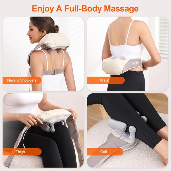 Neck Massager, Cordless Deep Tissue 4D [Imitation Human Hand Kneading] - Image 8