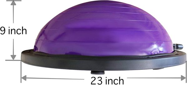 Nice C Balance Ball, Half Ball, Balance Ball, Exercise Workout Trainer, - Image 7