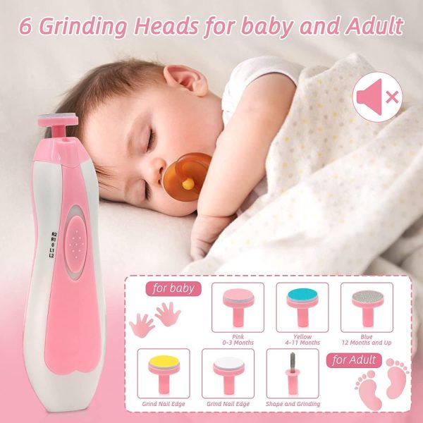 Baby Healthcare and Grooming Kit for Newborn Kids, 38PCS Upgraded Safety - Image 3