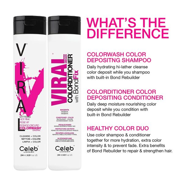 Celeb Luxury Viral Colorwash, Professional Semi-Permanent Hair Color - Image 7