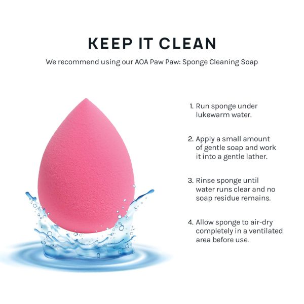 AOA Studio Collection makeup Sponge Set Latex Free and High-definition Set - Image 9