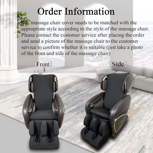 Massage Chair Cover, Dustproof Massage Chair Protector Cover Stretch - Image 7