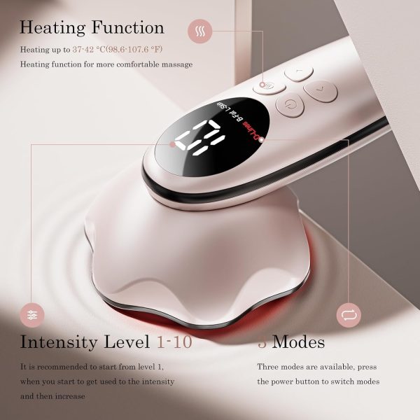 Body Massager, Professional Cordless Handheld Body Massager for Belly, - Image 5