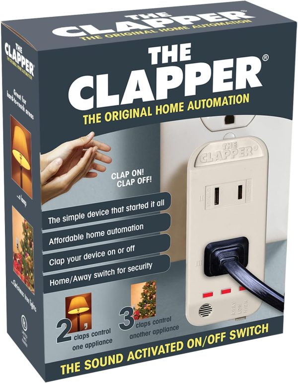 The Clapper, The Original Home Automation Sound Activated Device, On/Off - Image 4