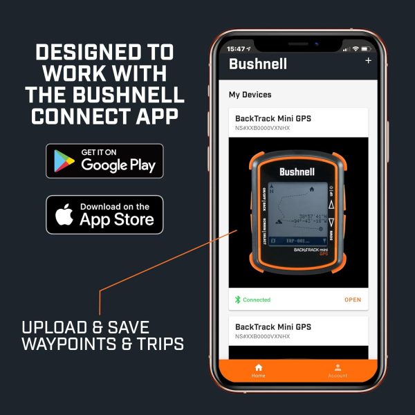 Bushnell BackTrack Mini GPS Navigation, Portable Waterproof GPS for Hiking - Image 6