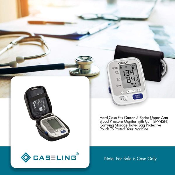 Caseling Hard Case Fits Omron 5 Series Upper Arm Blood Pressure Monitor - Image 4