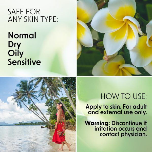 Polynesian Monoi Roll-On Perfume with Essential Oil Alcohol-Free, - Image 5