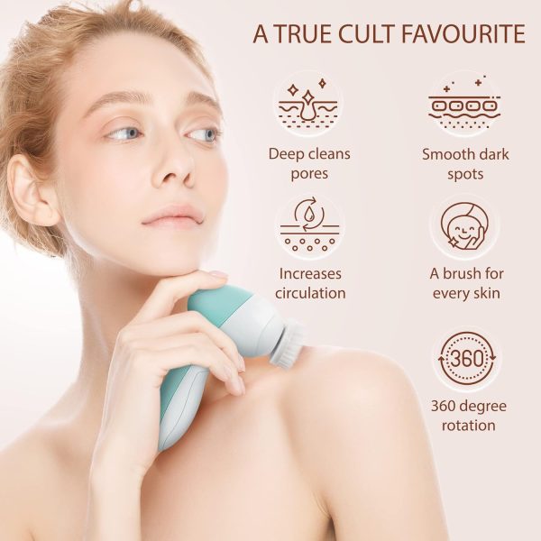 Face Scrubber | Facial Cleansing Brush Exfoliator Skin Care Products Beauty - Image 5