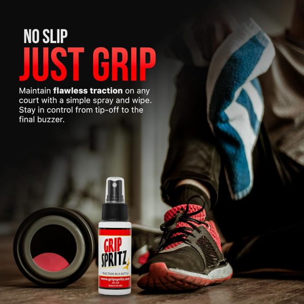 Grip Spritz - Basketball Shoe Grip Spray - Improve Sole Traction & Court - Image 6
