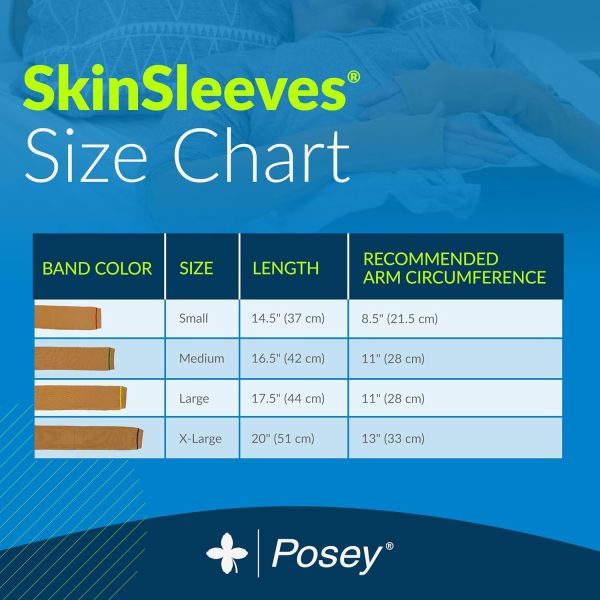 TIDI 6000L Posey SkinSleeves Protectors ― Large ― One Pair of Protective - Image 6