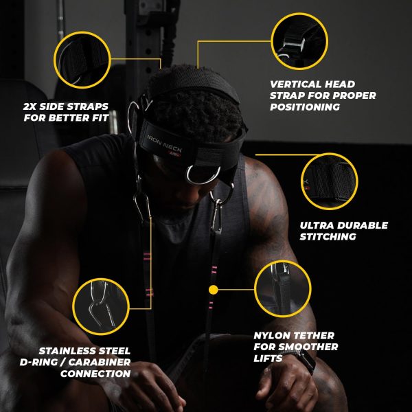 Iron Neck Alpha Plus Neck Harness - Elevate Neck Strength with Adjustable - Image 2