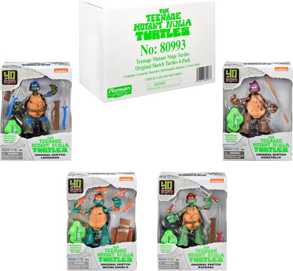 Teenage Mutant Ninja Turtles: Original Sketch Collector Figure with Comic - Image 8