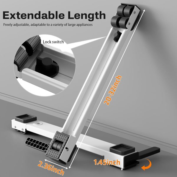 Appliance Rollers Heavy Duty,Newest Extendable Appliance Sliders,Liftable - Image 2