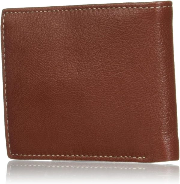 Timberland Men's Leather Passcase Security RFID Wallet, Brown, One Size - Image 2