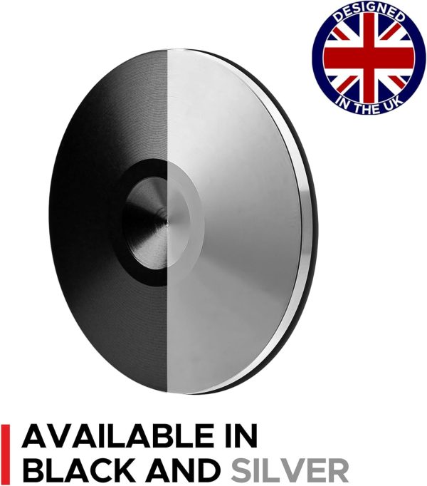 Set of 8 Satin Black Hi-Fi Spike Shoes Isolation Pads by Soundbass (Spike - Image 7