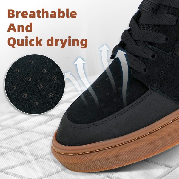 Mens MTB Mountain Bike Cycling Shoes for Flat Pedals,Suitable for Free - Image 3