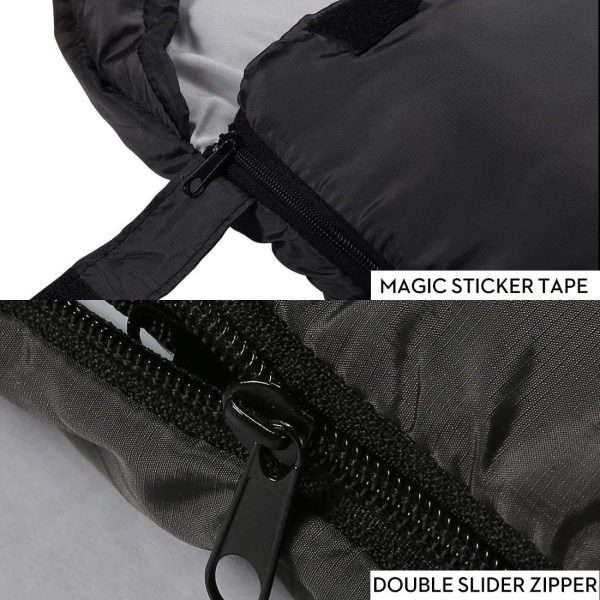 Sleeping Bag,3-4 Seasons Warm Cold Weather Lightweight, Portable, - Image 4