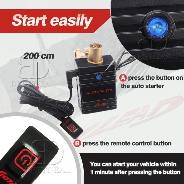 Auto Starter 12V Car Battery Protector - Automatically Disconnect System - Image 2