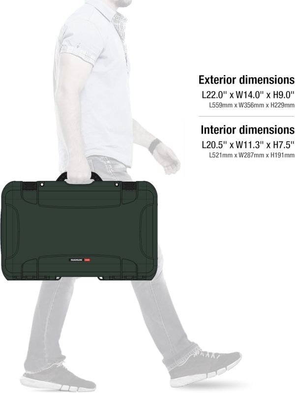 Nanuk Wheeled Series 935 Lightweight NK-7 Resin Waterproof Protective Case - Image 7