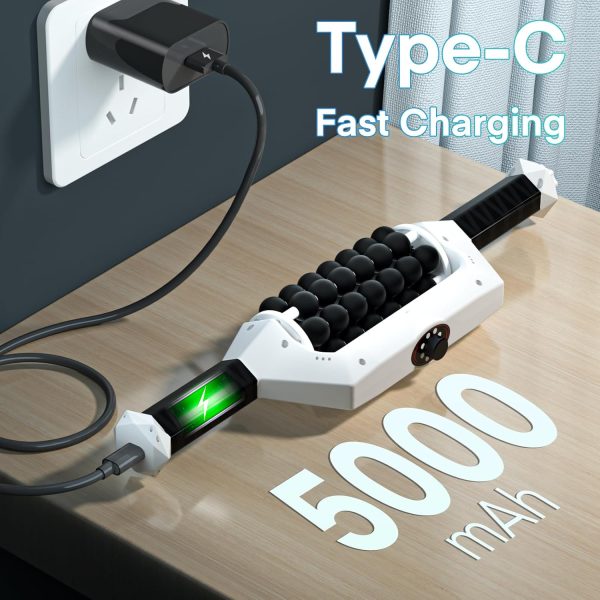 Electric Rolling Massager, Rechargeable Rolling Percussive Massager, - Image 7