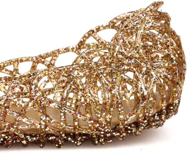 Womens Sandals Flat Jelly Shoes Slip On Hollow Out Loafers… - Image 2