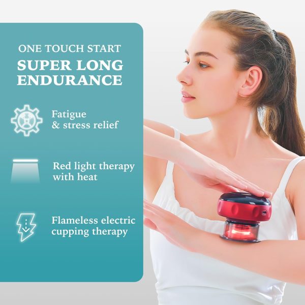 4 in 1 Smart Cupping Therapy Massager, Muscle Soreness Relief, Dynamic - Image 4