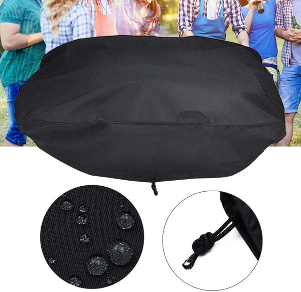 Electric BBQ Grills Black Grilling with Drawstring and Outdoor Barbecue - Image 7