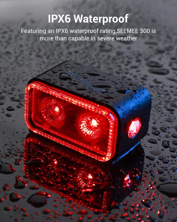 Magicshine SEEMEE 300 Bike Taillight,300 Lumen Bike Tail Light,5 Night & - Image 8