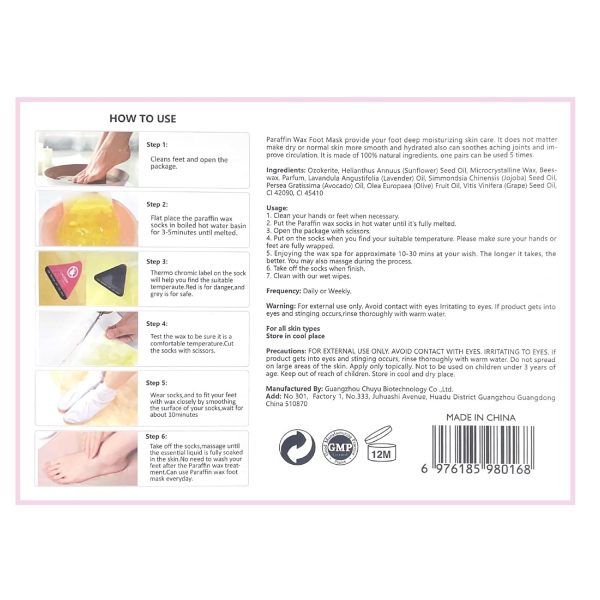 10-Minute Paraffin Hand & Foot Treatments, Self Contained Paraffin Wax - Image 2