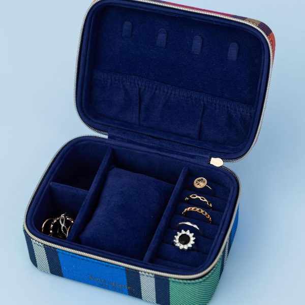 kate spade new york Black Travel Jewelry Case, Small Jewelry Box to - Image 5